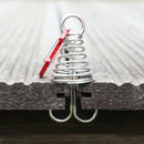 Adjustable Octopus Tent Pegs Stakes Deck Anchor w/ Carabiner Cord Adjuster
