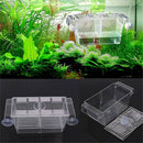 Aquarium Fish Tank Guppy Double Breeding Breeder Rearing Trap Box HatcheryJCA Gw