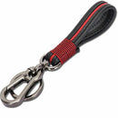Premium leather keychain, handmade leather car keychain keychain for Porsch