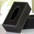 Facial Tissue Box Cover Holder Dispenser for Night Stands Desks Tables
