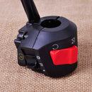 7/8" Handlebar Ignition Electric Start Headlight on-off Switch fr Motorcycle Hf