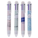 6 in 1 Ballpoint Pen Multicolor Press Ball Pen Office School Stationery SuppliME