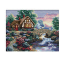 DIY 11CT Counted Cross Stitch Kit Chart for Adults Beginners - House Pattern