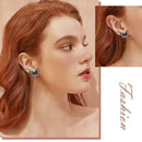 Small Fresh Sweet Butterfly Earrings Left And Right Wings Earrings X7A4