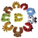 10pcs/lot Kid Baby Cartoon Animal Door Stopper Finger Protector Baby Safety