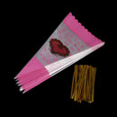 100Xcolorful cone shape cellophane bags candy sugar popcorn flower packing bagBX