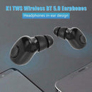 K1 TWS Wireless Bluetooth 5.0 Earphones HiFi Stereo Earbuds Sport Headset