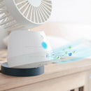 1X(Usb Mini Ultra Quiet Fan Portable Table Top Air Filter Purification Desk