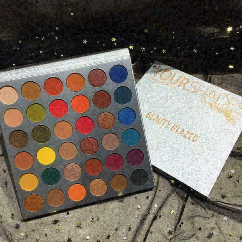 2019 new 36-color pearlescent eye shadow Beauty Glazed J9H5 S1U9 D8H5 M4N5