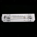 Acrylic 1-10 GPM Water Flow Meter Panel Type Flowmeter Measure Measurement Tool