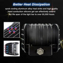 4 inch Side Shooter LED Lights 2Pcs LED Work Light Bar 60W LED Pods Off Roa