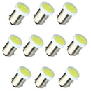 10 Pieces BA9S COB LED Car Dash Reading Light Side Wedge Bulbs Replacement
