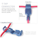 260 Pcs Function T Tap Electrical Connectors - Quick Wire Splice Taps and I