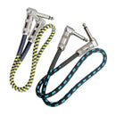 2 Pcs of Pack Guitar Cable Wire Guitar Patch Cable for Guitar Effect Pedal
