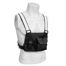 Radio Chest Rig, Universal Outdoor Hands Free Radio Chest Harness, Heavy Duty