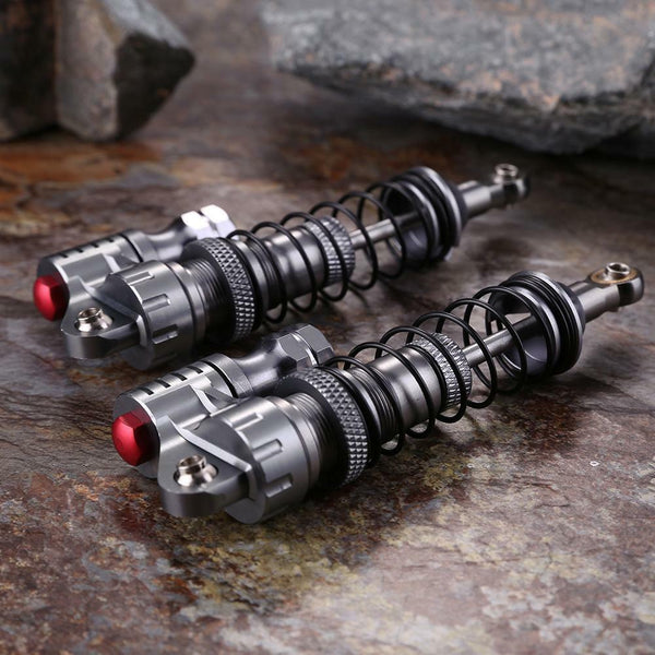 2pcs 100mm Metal Shock Absorber for 1/10 RC Rock Crawler Traxxas Hsp Redcat #gib