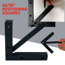 45/90 Degree Positioning Squares L Shaped Right Angle Clamps Woodworking Tools