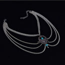 1Pc Ethnic Boho Tassel Ankle Chain Turquoise Anklet Bracelet Foot Jewelry BX