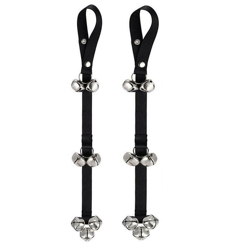 2X Adjustable Dog Training Potty Open Door Bell Rope Pet Dog Puppy Training Rope