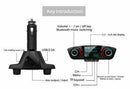 Bluetooth Car FM-Transmitter MP3 Player Hands free USB Kit Charger Radio Ad D9L8
