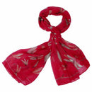 Women Ladies Fashion Dragonfly Pattern Print Scarf Warm Soft Wrap Shawl Wra U4U7