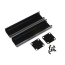 100*25*25mm Extruded PCB Aluminum Box Black Enclosure Electronic Project Case Cy