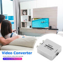 Mini RCA AV CVSB to RF Video Adapter Support RF 67.25/61.25MHz TV Switcher