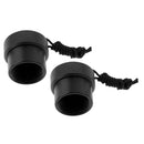 2Pcs Universal Dive DIN Tank Valve Dust Plug Protection Cap for Scuba Diving
