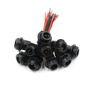 10x T10 5050 Car Socket Connector Extension LED Light Lamp Base Holder Tide