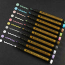 10Color Metallic Paint Markers Pens Medium Point Metal Art Marker Set Perma H8L3