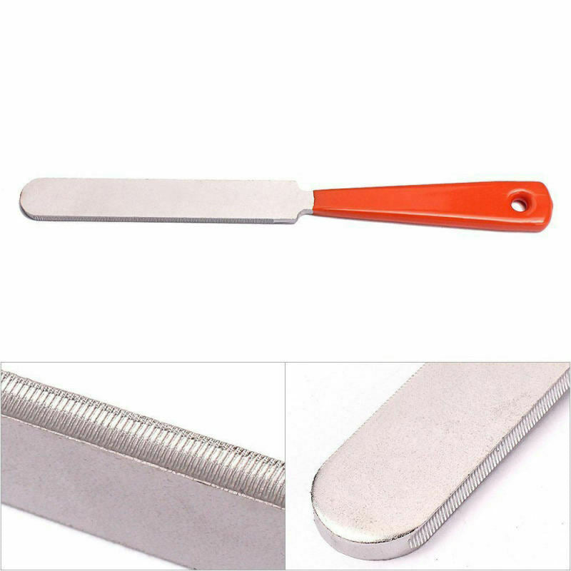 Guitar Fret Crowning Luthiers Tool File Stainless Steel Narrow Dual Cuttin XHR
