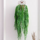 Artificial Wall Hanging Ivy Wine Wicker Plants Succulents Branch Flower D