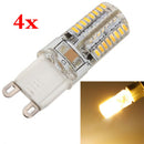 4x G9 3W 64 LED 3014 SMD Warm White Energy Saving SpotLight Lamp Bulb 220V