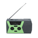 Portable Weather Radio Outdoor Solar Charging Hand Crank Emergency Radio Wi