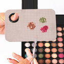Stainless Steel Makeup Mixing Blending Palette with Spatula Cosmetic Tool