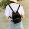 3pcs/set Women Flannel Solid Color Fish Tail Backpacks Shoulder Bags Clutch