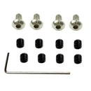 4xMetal Brass 5mm to 12mm Wheel Hub Extension Adapter Coupler for WPL D12 RC Car