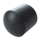 8Pcs 5/8 Inch Foosball Soccer Football Table Rod Lid End Cap Fussball Black P5Q6