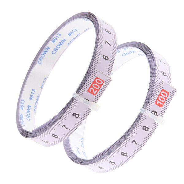 2 Pieces  Self Adhesive Steel Backing Metric Ruler Sewing Craft Ruler Supplies