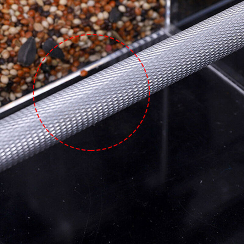 Automatic Parrot Bird Feeder No Mess Feeding Device Seed Food Container for L7R8