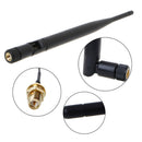 5dBi WiFi 2.4g antenna aerial RP-SMA male wireless router PCI pigtail cable BDME