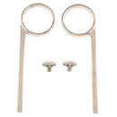 2pcs Durable Trumpet Slide Finger Ring Screws Kit Replacement Parts