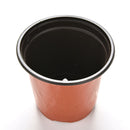 10X Mini Plastic Round Flower Pot Terracotta Nursery Planter Home Garden Decor L