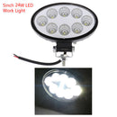 5inch 24W LED Work Light Fog Lamp Truck OffRoad Tractor Flood Beam 12V 24V  MO