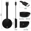 G7S 2.4G WiFi Display Dongle 4K HDMI Adapter Receiver for TV HDMI Devices