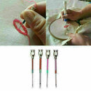 New 4Pcs Embroidery Stitching Punch Needle Sewing 9 Hot Nice 12 16 10 Sale F2Q4