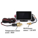 4-In-1 Lcd Car Digital Lcd Instrument Oil Pressure Gauge Voltmeter Fuel Gau