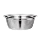 Metal Pasta Strainer Colander Home Restaurant Kitchen Rice Sifter Sieve 30cm