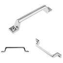 160mm Heavy Duty Stainless Steel Grab Handle with two holes Big