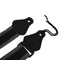 Guitar Strap With 3 pcs Plectrum For electric/Acoustic Guitar Black+gray